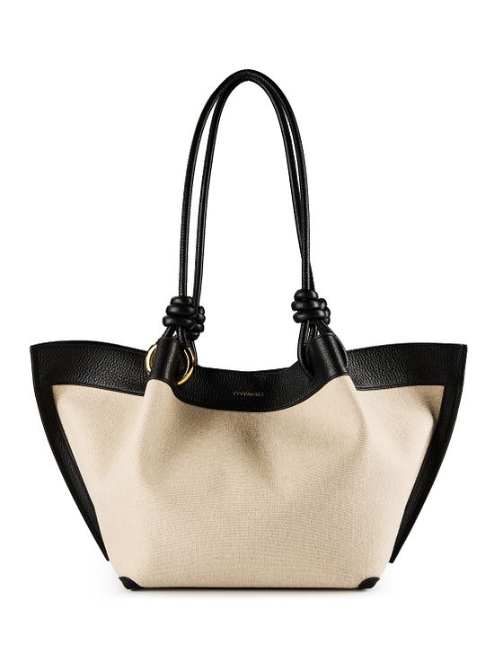 Coccinelle Finn Canvas Skuldertaske 25 cm