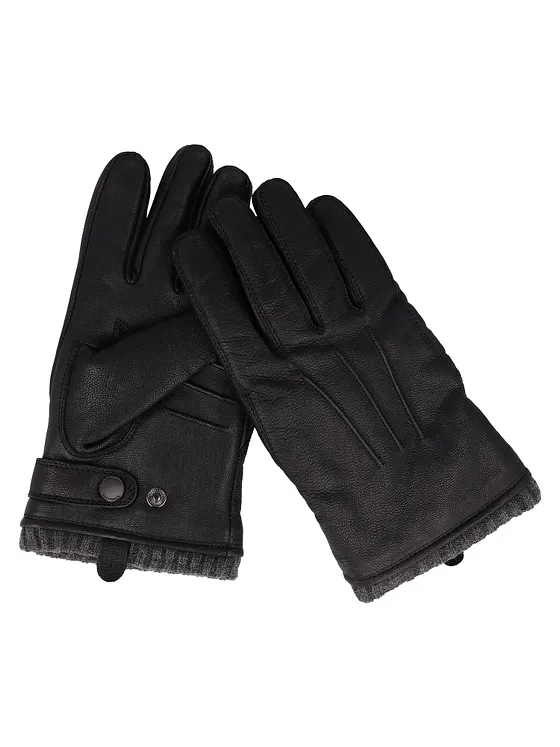 Strellson Guantes Piel natural