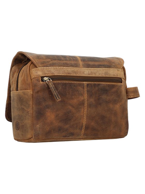 Greenburry Vintage Kultur-taske Læder 27 cm