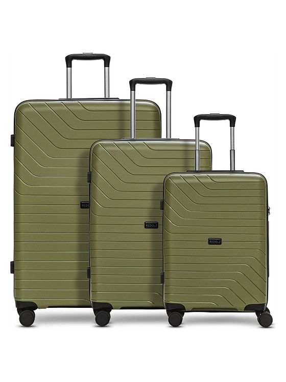 Redolz Essentials 05 3-SET 4 hjul Kuffert 3-delt Redolz Essentials 05 3-SET 4 hjul Kuffert 3-delt