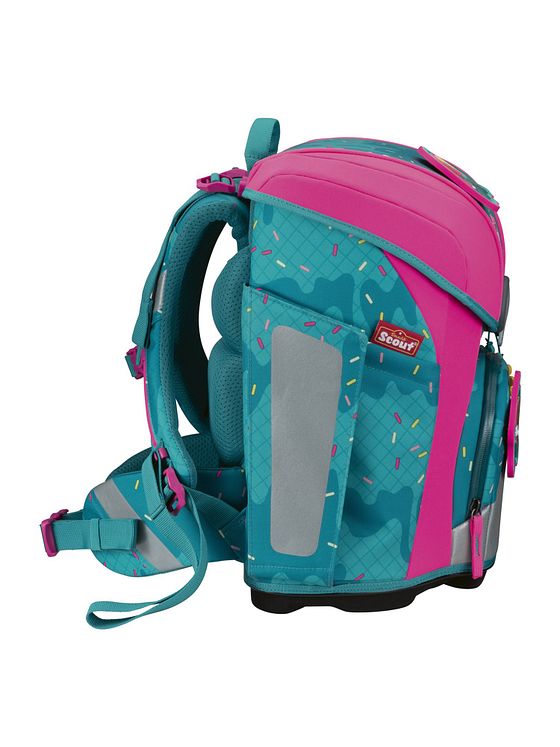 Scout Micro Skoleransel-sæt 5-delt