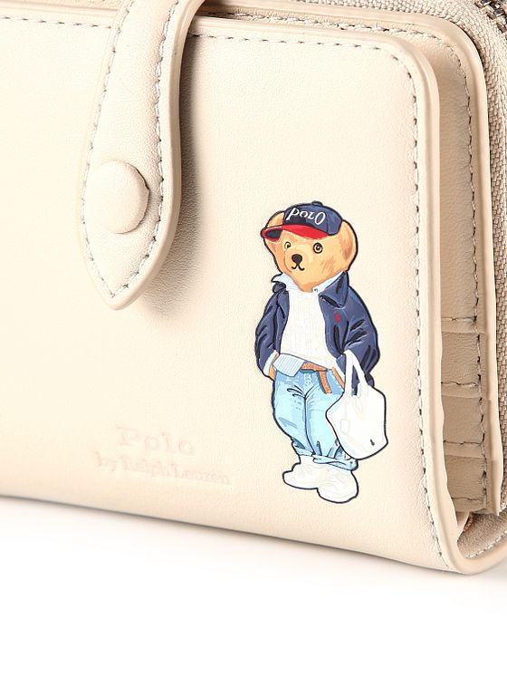 POLO RALPH LAUREN Bear Pung Læder 10 cm