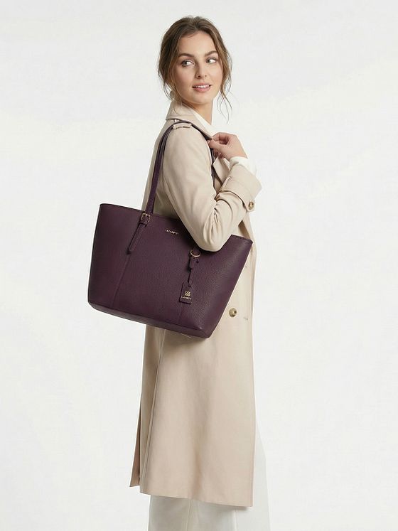 Lazarotti Bologna læder XL shopper taske læder 35 cm Lazarotti Bologna læder XL shopper taske læder 35 cm