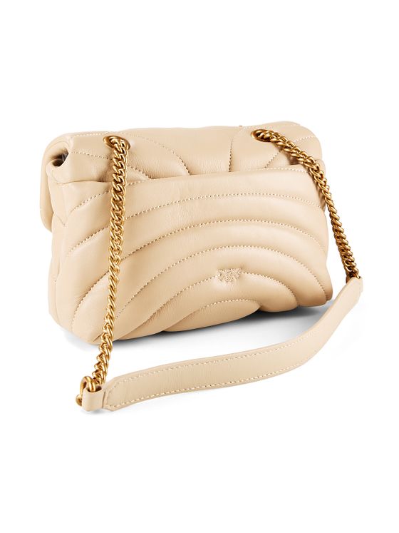 PINKO Love Puff Skuldertaske Læder 23 cm