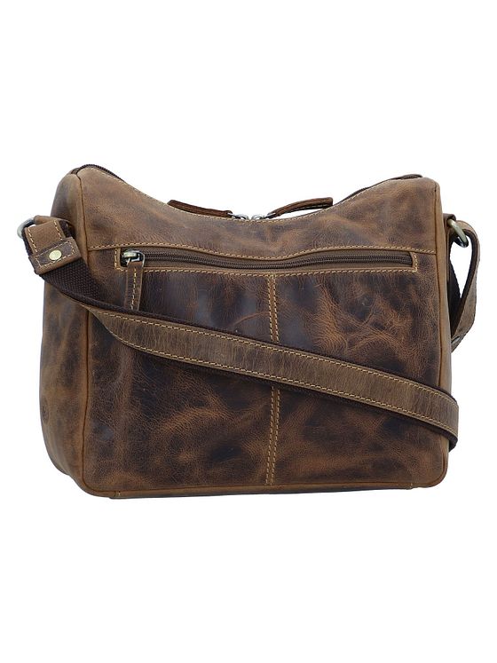 Greenburry Vintage Skuldertaske Læder 30 cm