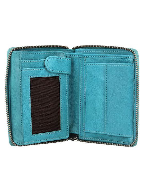 Greenburry Vintage pung i vasket læder 10 cm