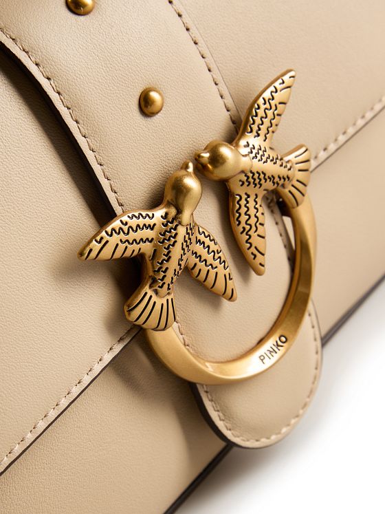 PINKO Love One Skuldertaske Læder 22 cm