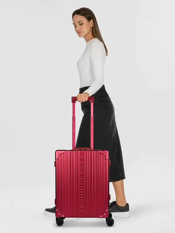 Aleon Traveler Domestic 4-hjulig Cabinväska av Aluminium, 55 cm Aleon Traveler Domestic 4-hjulig Cabinväska av Aluminium, 55 cm