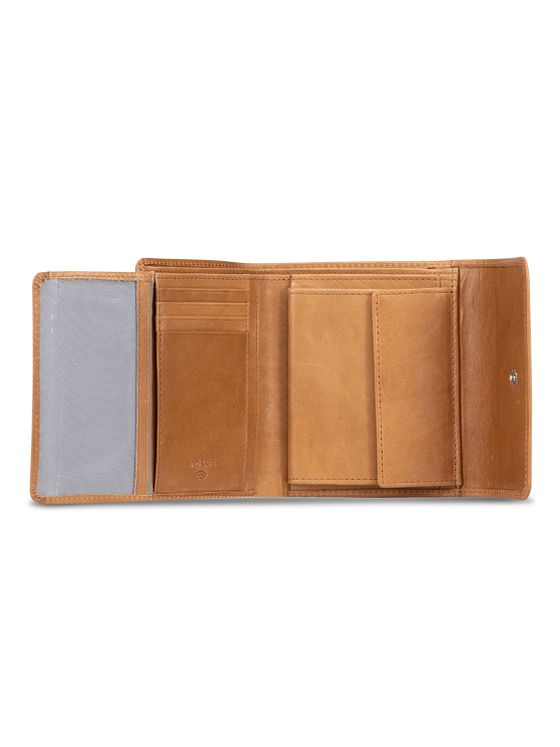 Jost Rana Peněženka RFID ochrana Kůže 12 cm