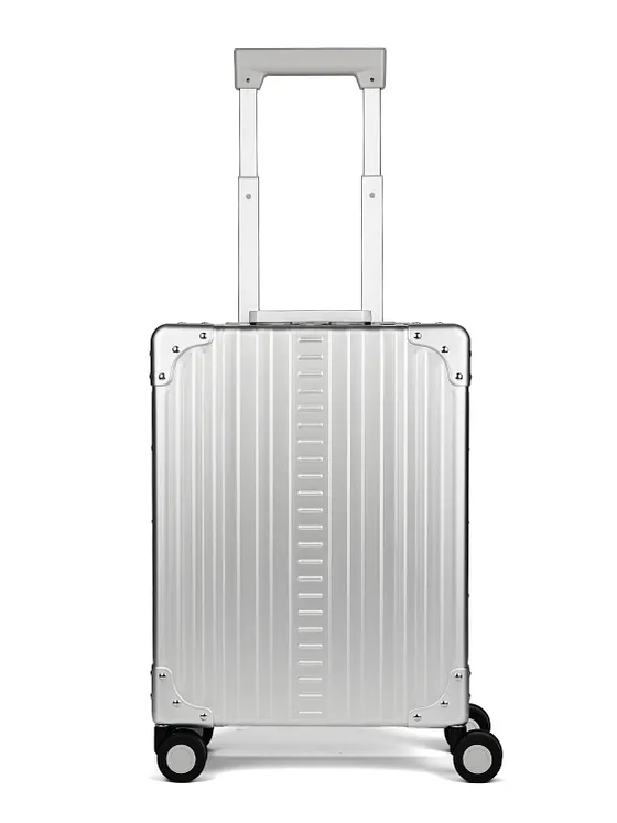 Aleon Business-kabinväska med 4-hjulig konstruktion i Aluminium, 50 cm, med fack för bärbar dator Aleon Business-kabinväska med 4-hjulig konstruktion i Aluminium, 50 cm, med fack för bärbar dator