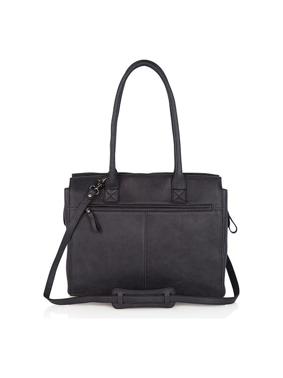 Castelijn & Beerens Carisma skuldertaske RFID-læder 38 cm rum til bærbar computer