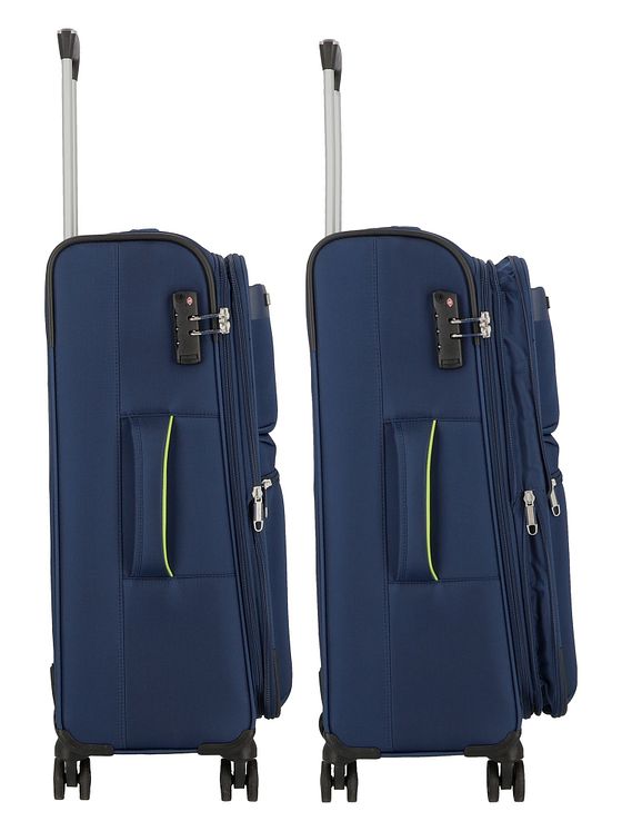 d & n Travel Line 6704 4-hjulet trolley 65 cm