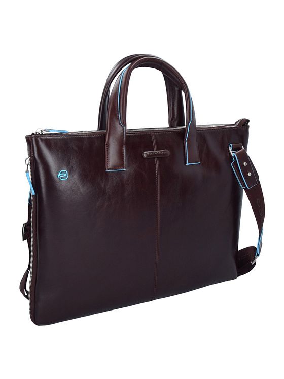 Piquadro Blue Square dokumentmappe læder 42 cm laptoprum Piquadro Blue Square dokumentmappe læder 42 cm laptoprum