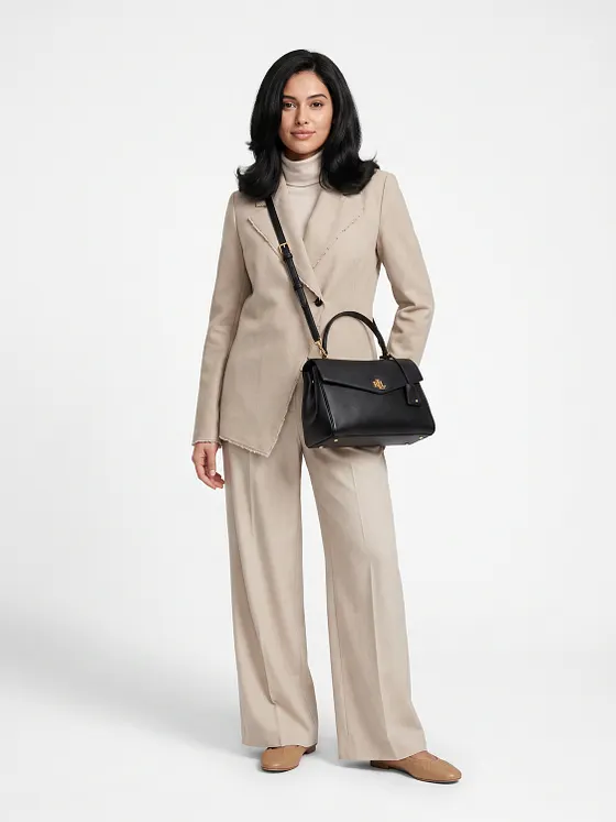 Lauren Ralph Lauren Farrah Bolso Piel natural 33 cm Lauren Ralph Lauren Farrah Bolso Piel natural 33 cm