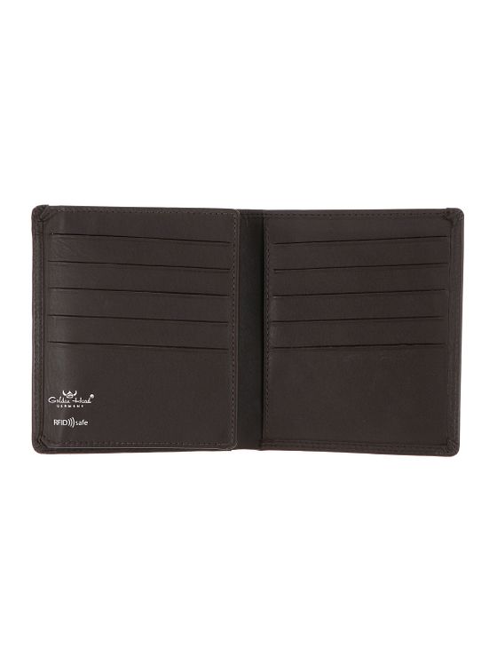 Golden Head Polo Pung RFID-beskyttelse Læder 11 cm