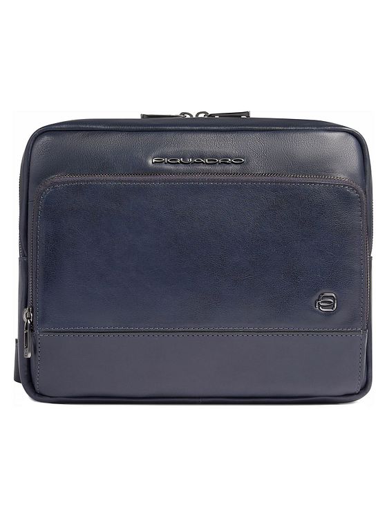 Piquadro Philip Skuldertaske Læder 27 cm