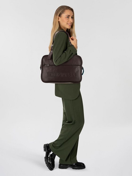 Patrizia Pepe Skuldertaske Læder 34 cm