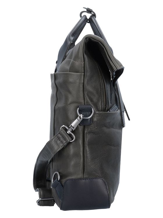 Harold's Mount Ivy dokumentmappe rygsæk læder 40 cm laptoprum