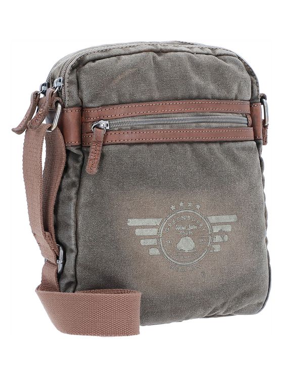 Greenburry Vintage Aviator-skuldertaske 22 cm