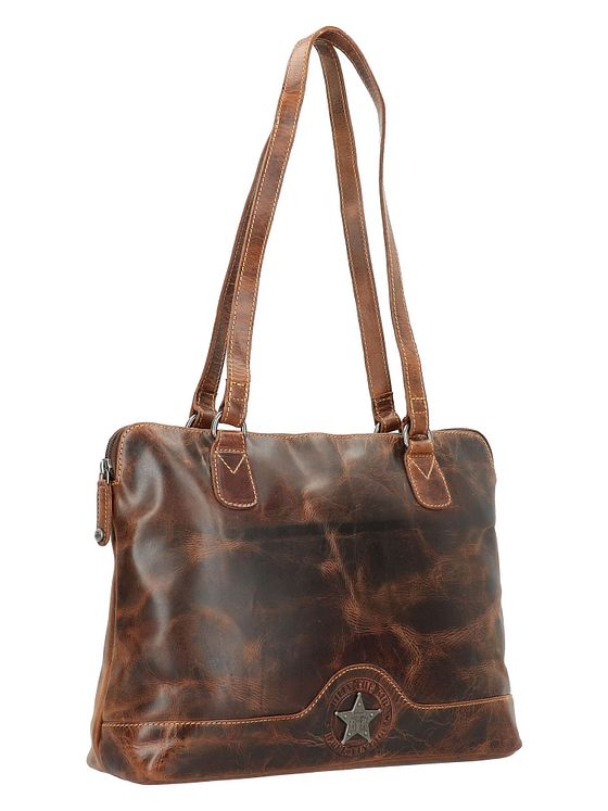 Billy the Kid Ranger-skuldertaske i læder 38 cm