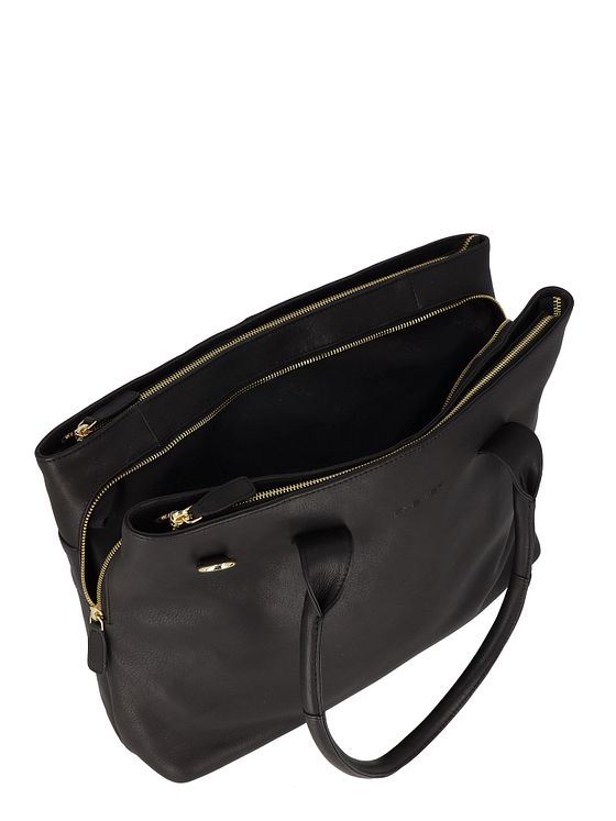 Plevier Structure Antilla Taška přes rameno RFID ochrana Kůže 40 cm Kapsa na notebook