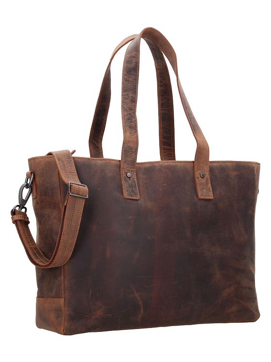 Plevier Shopper taske læder 41 cm laptop-rum Plevier Shopper taske læder 41 cm laptop-rum