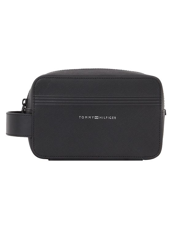 Tommy Hilfiger TH Business Kultur-taske Læder 21 cm