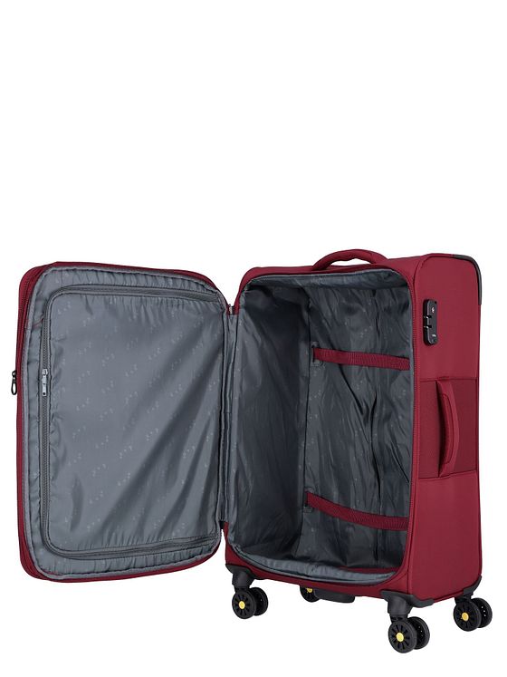 d & n Travel Line 9704 4 hjul Trolley M 68 cm med strækfold