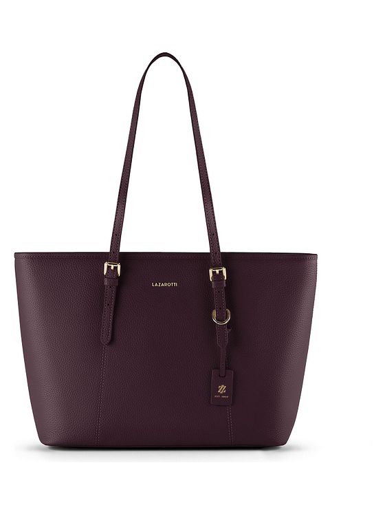 Lazarotti Bologna Leather Shopper-taske Læder 35 cm