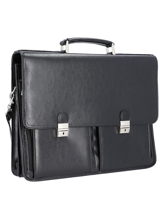 Alassio Veneto dokumentmappe læder 42 cm rum til bærbar computer