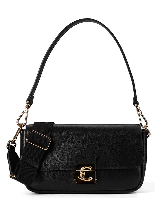 Coccinelle C-Me Lock Skuldertaske Læder 24 cm