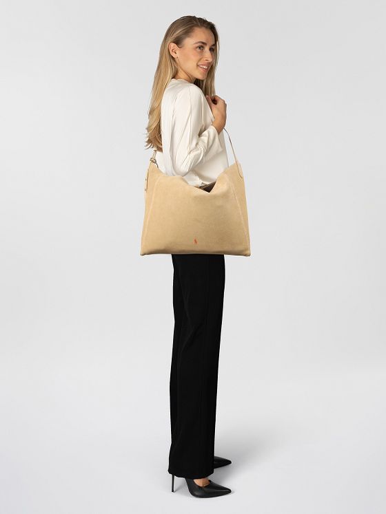 POLO RALPH LAUREN Polo Play Skuldertaske Læder 33 cm POLO RALPH LAUREN Polo Play Skuldertaske Læder 33 cm