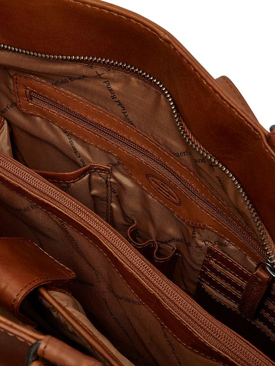 The Chesterfield Brand Wax Pull Up Schultertasche Leder 36 cm Laptopfach The Chesterfield Brand Wax Pull Up Schultertasche Leder 36 cm Laptopfach