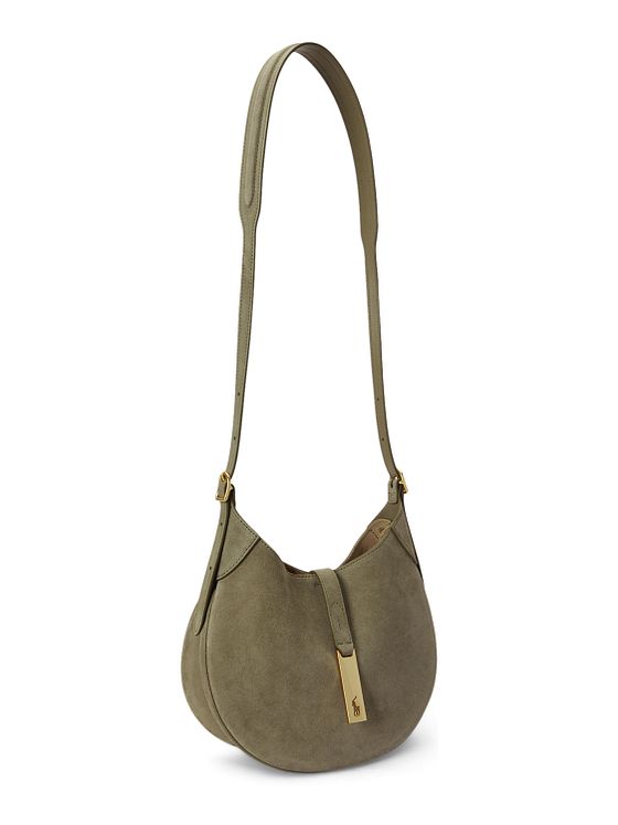 POLO RALPH LAUREN Polo ID Schultertasche Leder 25 cm POLO RALPH LAUREN Polo ID Schultertasche Leder 25 cm