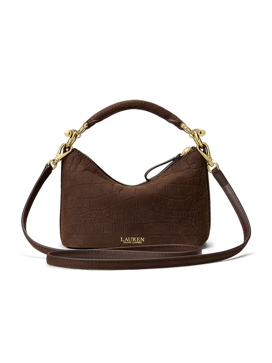 Lauren Ralph Lauren Blaike Minitaske Læder 17 cm