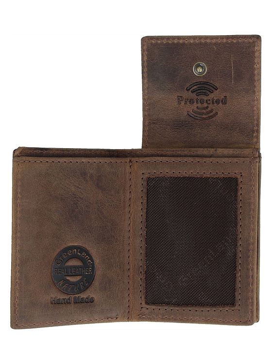 Greenland Nature Montenegro pung RFID læder 7 cm Greenland Nature Montenegro pung RFID læder 7 cm