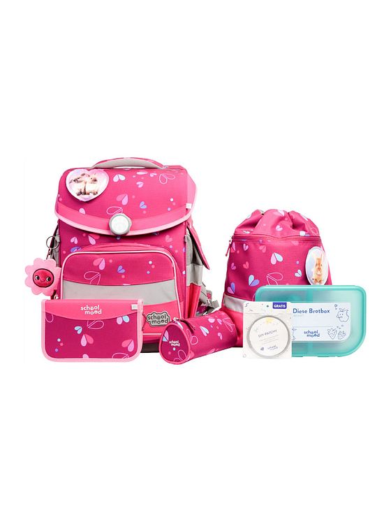 School-Mood Timeless Pro Skoleransel-sæt 7-delt