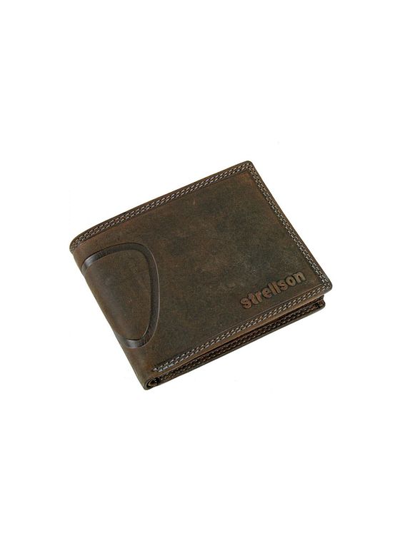 Strellson Peněženka Baker Street kožená 12,5 cm