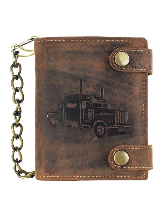 Greenburry Vintage pung VIII læder 10 cm