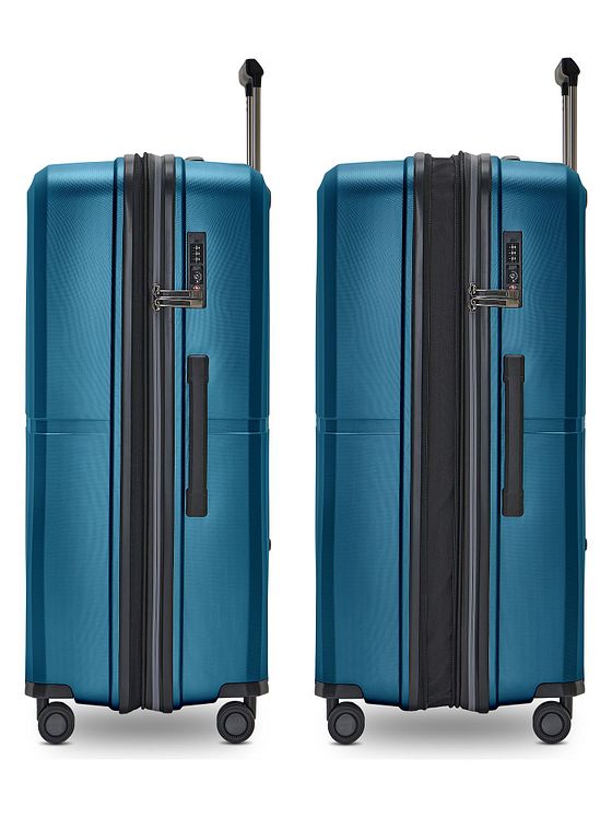 Pactastic Collection 01 4-hjulet kuffertsæt, 3 dele, med stretchfold