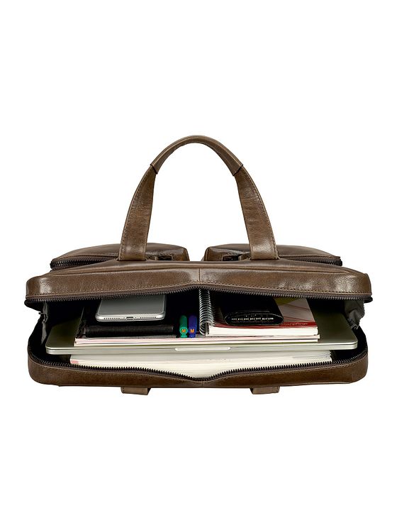 Leonhard Heyden Porto Dokumenttaske Læder 38 cm