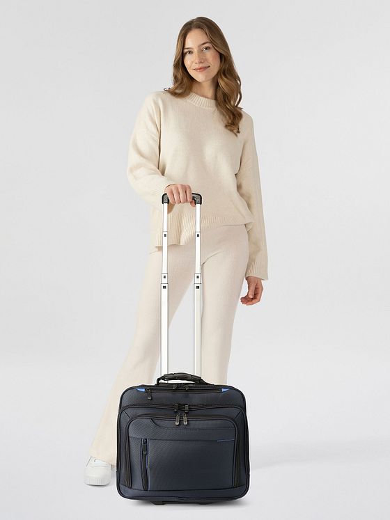 Dermata 2-hjulet business-trolley med 42 cm rum til bærbar computer
