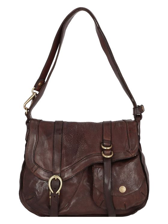 Campomaggi Skuldertaske i læder 24 cm Campomaggi Skuldertaske i læder 24 cm