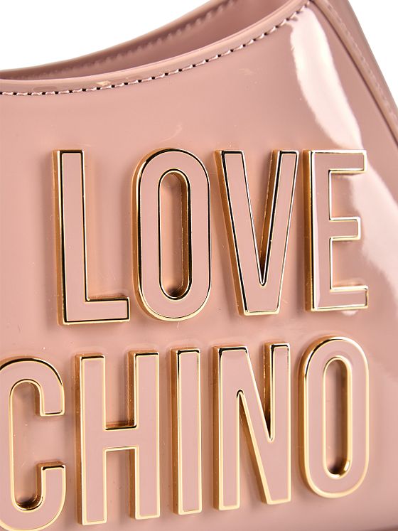 Love Moschino Enameled Logo Kabelka 27 cm