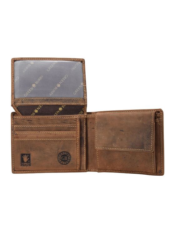 Greenburry Vintage Hirsch pung i læder 12 cm