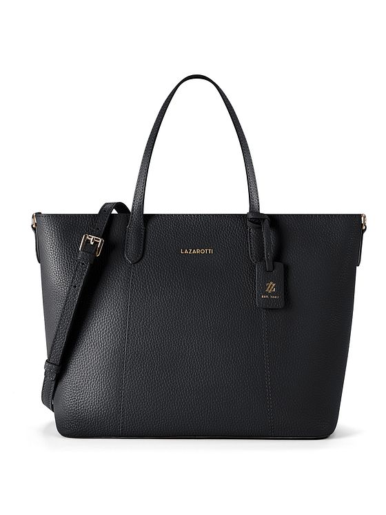 Lazarotti Bologna Leather Shopper-taske Læder 31 cm