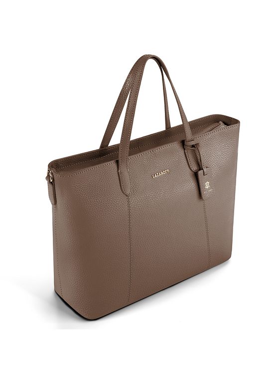Lazarotti Bologna Leather Shopper-taske Læder 31 cm