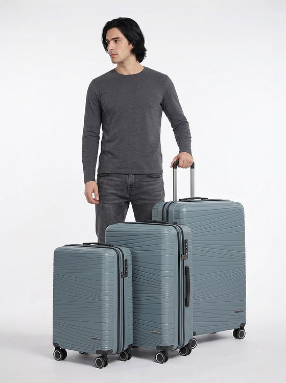 Franky Dallas 3.0 4 Rollen Kofferset 3-teilig mit Dehnfalte Franky Dallas 3.0 4 Rollen Kofferset 3-teilig mit Dehnfalte