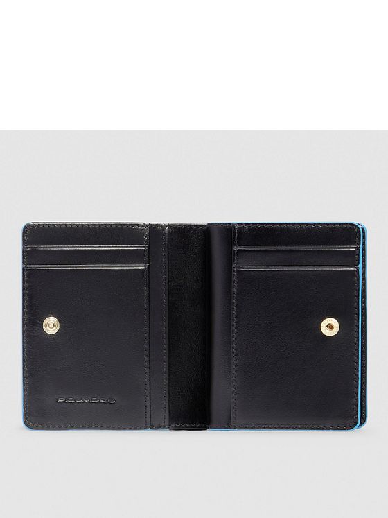 Piquadro Blue Square Pung RFID-beskyttelse Læder 11 cm