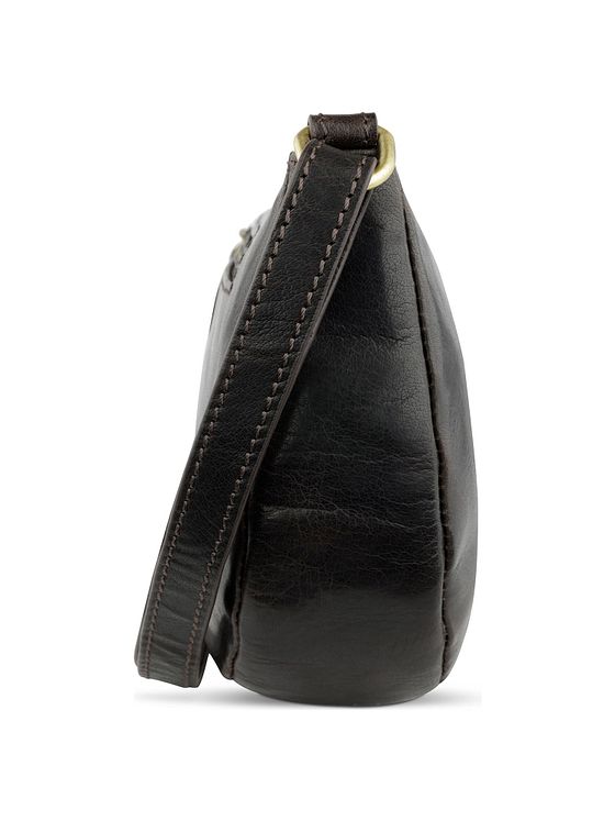 KLONDIKE 1896 Mountain-skuldertaske i læder 29 cm KLONDIKE 1896 Mountain-skuldertaske i læder 29 cm